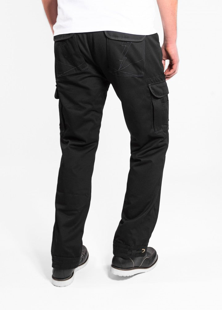 Cargo Stroker Black Pantalone con Protezioni Omologato John Doe - 3