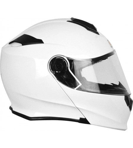 Delta Basic Solid White Casco Modulare Origine - 5