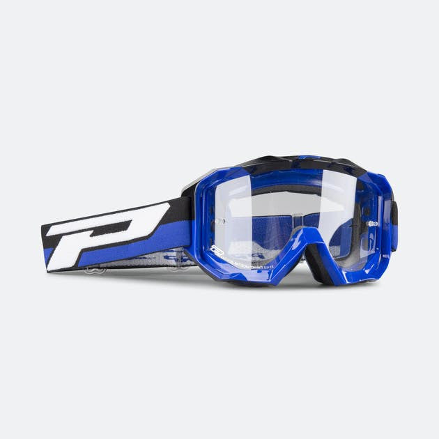 Maschera Cross 3200 Specchiata Blu Pro-grip - 1