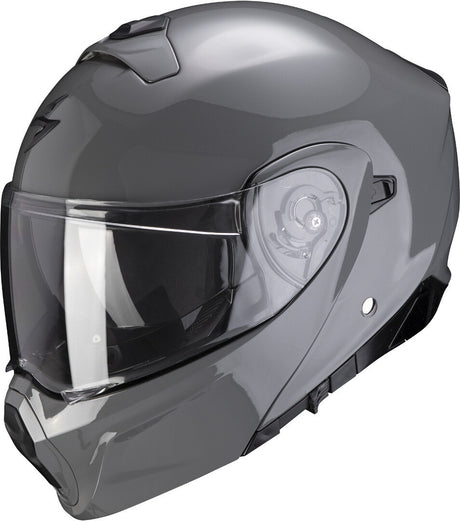 Exo-930  Solid Cement Grey Casco Modulare Trasformabile In Jet Scorpion - 1