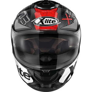 X-903 Ultra Barrage Carbonio Rosso e Bianco Casco Integrale X-lite - 1