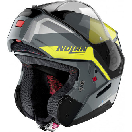 N90-3 Wilco Grigio Giallo Casco Modulare Nolan - 1