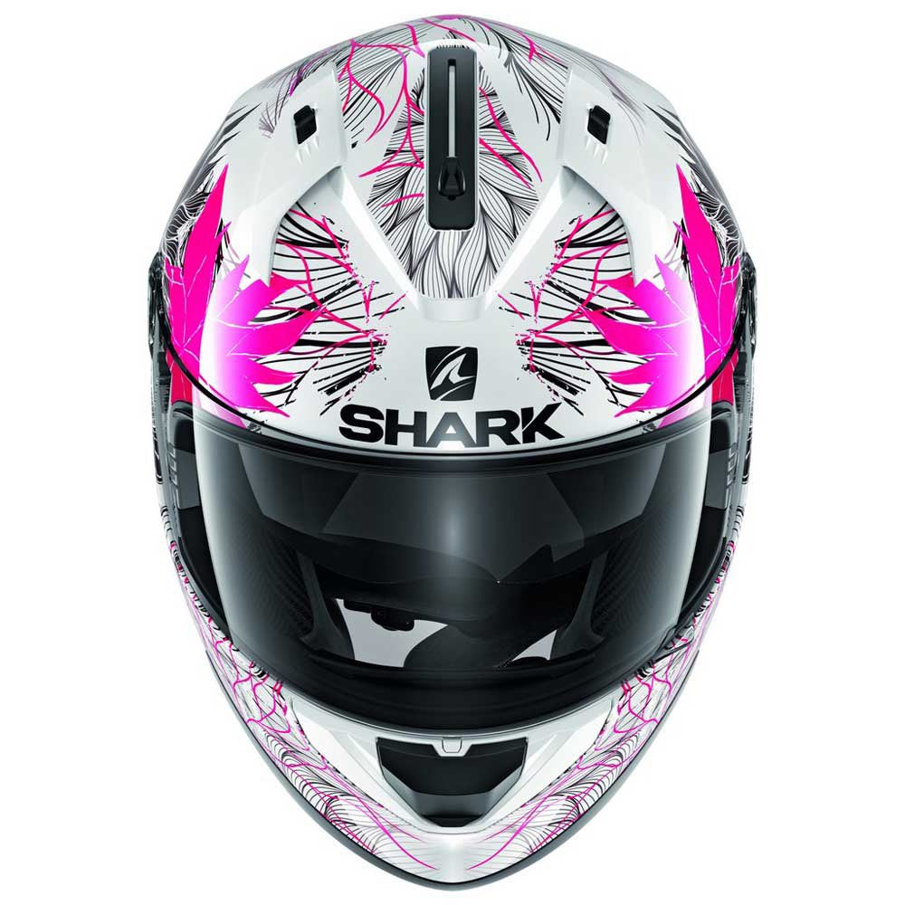 Ridill 1.2 Nellum White Black Violet Casco Integrale Shark - 2