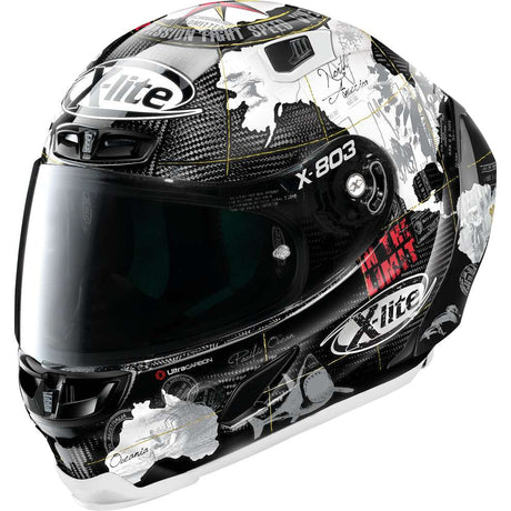 X-803 Rs U.c. Checa Bianco Casco Racing X-lite - 2