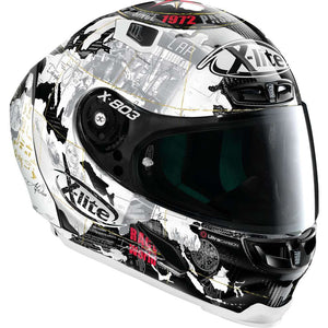 X-803 Rs U.c. Checa Bianco Casco Racing X-lite - 3