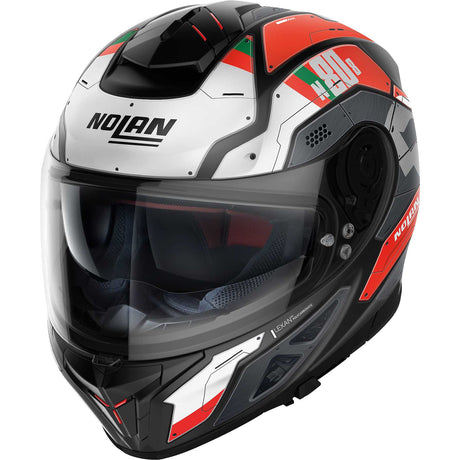 N80.8 Starscream Nero Bianco Rosso Casco Integrale Nolan - 1