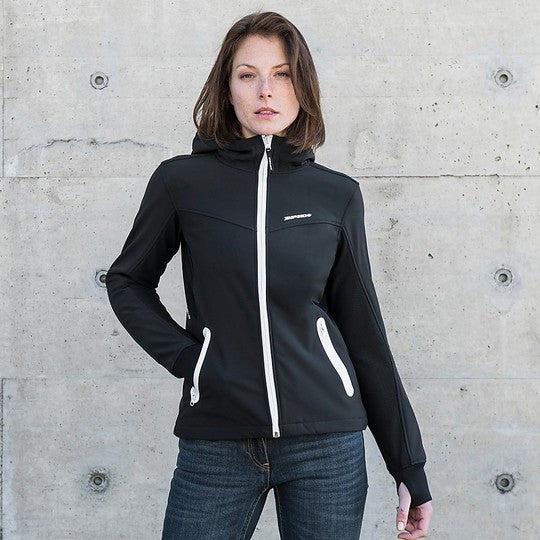 Hoodie Armor Evo Lady Softshell con Protezioni Spidi - 1