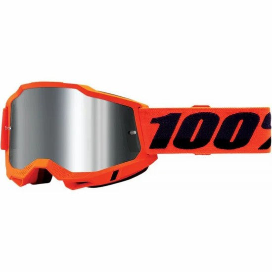 Accuri 2 Neon Orange Maschera 100%  Lente a Specchio Argento - 1