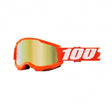 Strata 2 Orange Maschera 100% Lente a Specchio Oro - 1