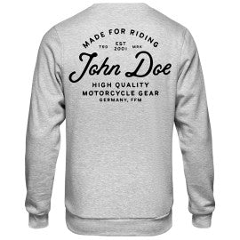 Sweater Jd Lettering Grey Felpa Jpoun Doe - 1