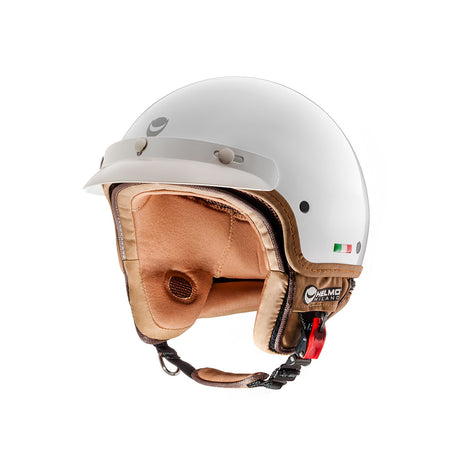 Fuoriporta Bianco Casco Jet 3 Bottoni  Helmo Milano - 1