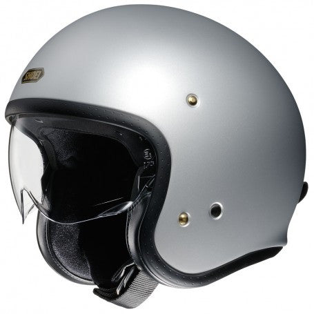 J.o Matt Silver Casco Jet Shoei - 1