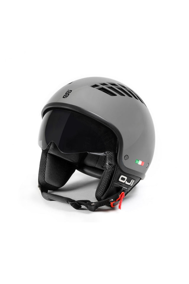 Vento Grigio Milano Casco Jet Areato Oj - 1