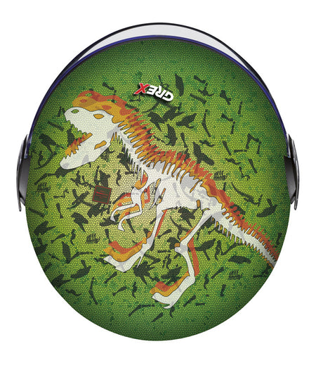 G1.1 Artwork T-rex Casco Jet Da Bambino Grex - 1