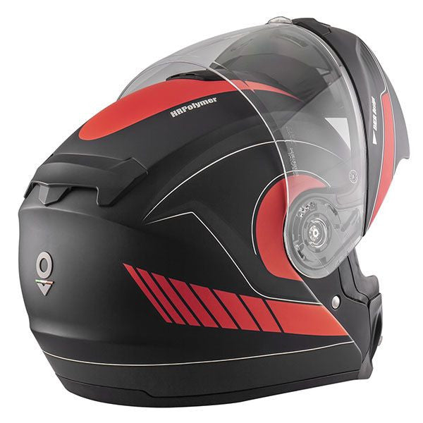 Ns-8 Gaze Red Casco Modulare Nos - 1