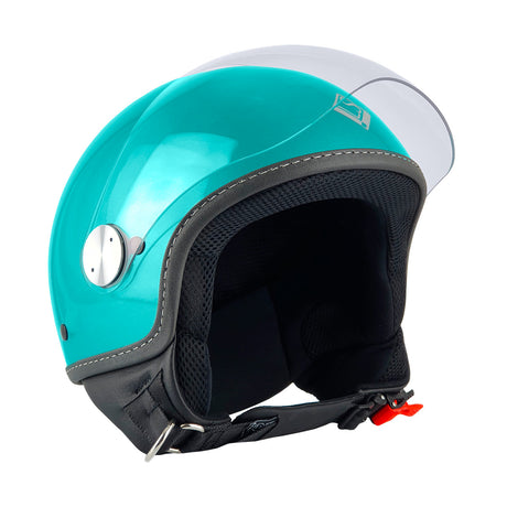 Casco Ls 7.9 Demi Jet Verde Portovenere Max Helmets - 1