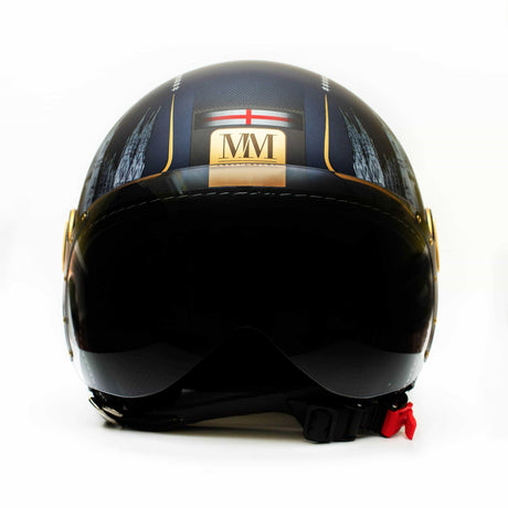 Casco Jet Mm Milano Visiera Elicotterista Indipendent - 2