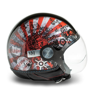 Casco Jet Mm Tokyo Visiera Elicotterista Indipendent - 1