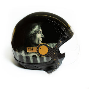 Casco Jet Mm Roma Visiera Elicotterista Indipendent - 4