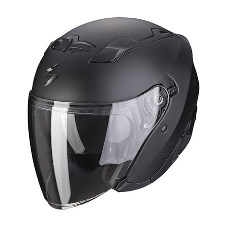 Exo-230 Nero Opaco Casco Jet Scorpion - 1