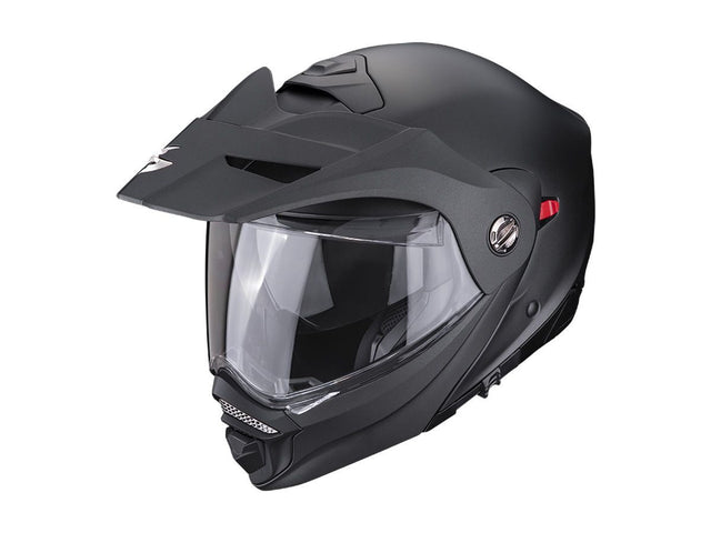 Adx-2 Nero Perla Opaco Casco Modulare Da Enduro Scorpion - 1