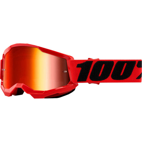 Accuri 2 Rossa Lente Mirror Red/blu Maschera Cross 100% - 1