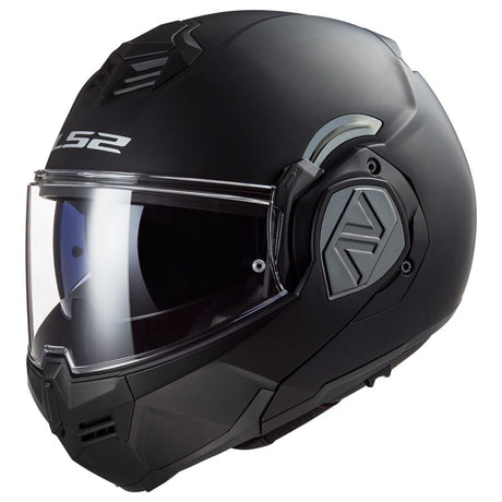 Ff906 Advant Solid Mat Black Casco Convertibile Ls2 - 1