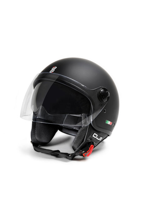 Senso Casco Jet Nero Opaco Oj - 1