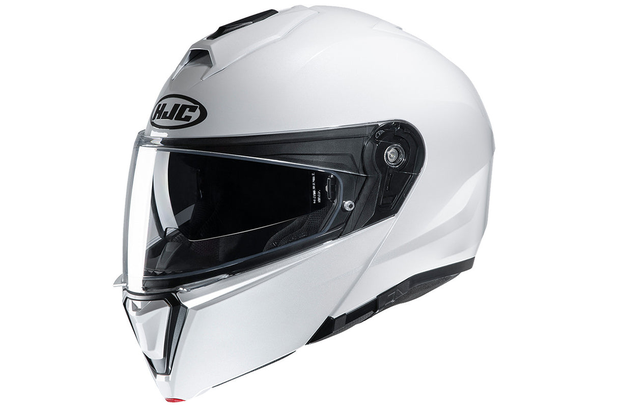 I90 Hjc Pearl White  Casco Modulare Policarbonato - 2