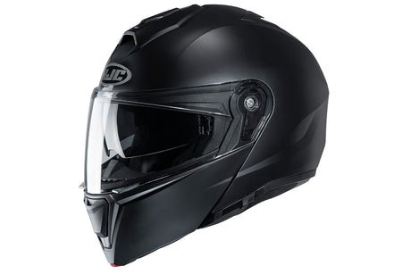 I90 Hjc  Semi Flat Black Casco Modulare Policarbonato - 2