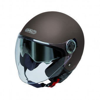 Casco Jet G20 Sunvisor con Doppia Visiera Cafe' Garibaldi - 1