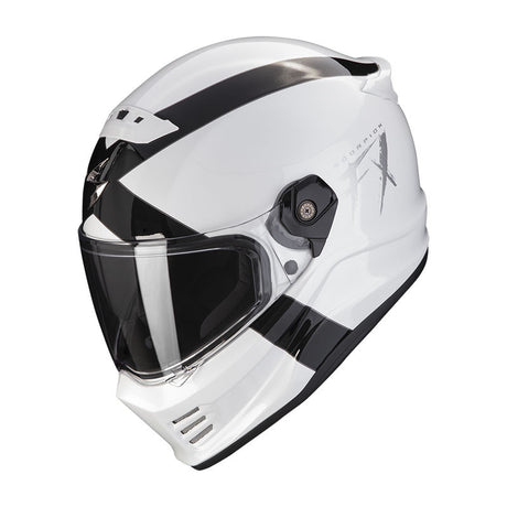 Casco Integrale Convert Fx Gallus Bianco-nero Scorpion - 1