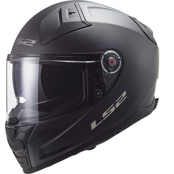 Vector Ii Solid Nero Opaco Casco Integrale Ls2 - 1