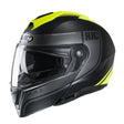 I90 Davan Mc4hsf Modulare Nero Giallo Fluo Hjc - 1