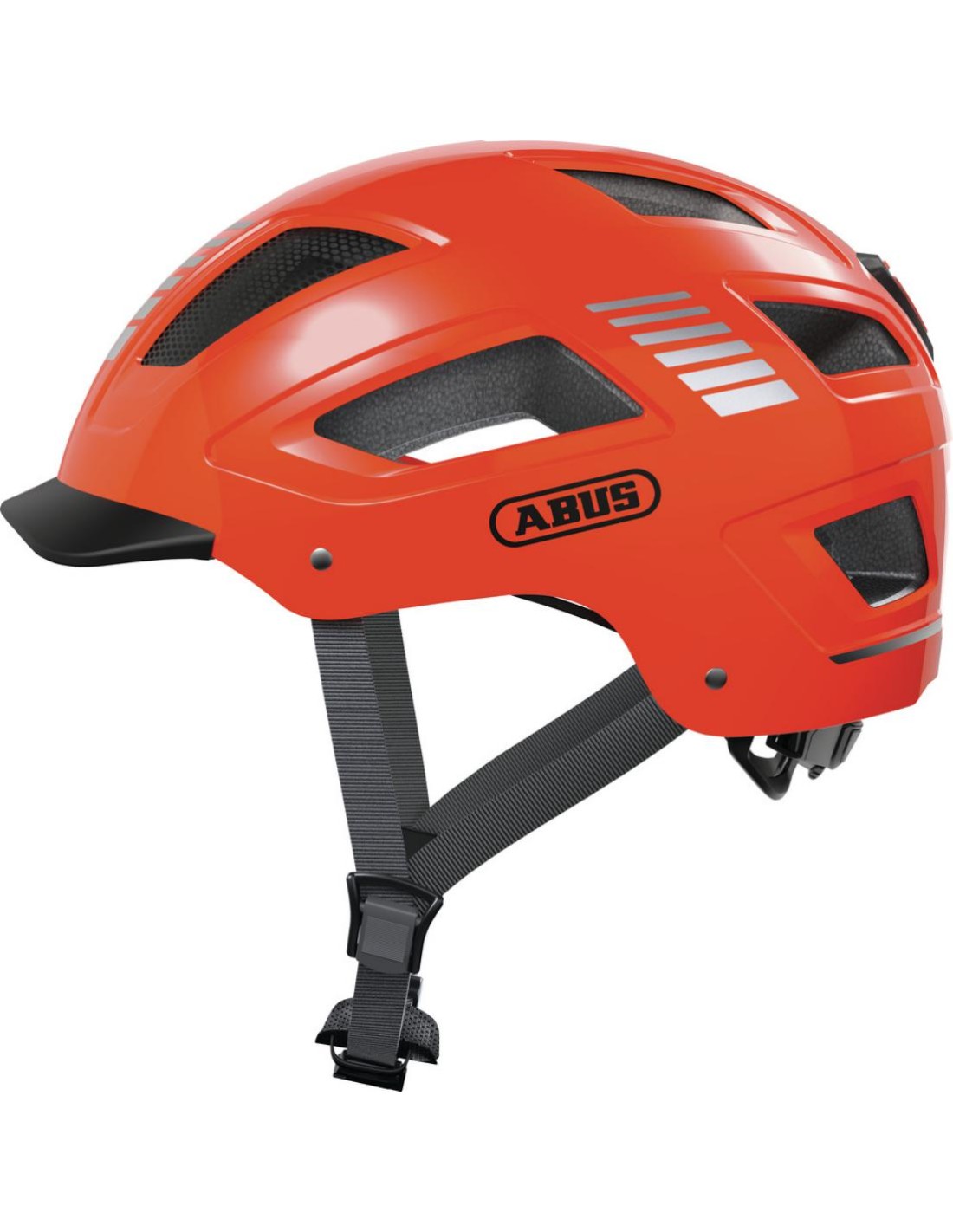 Hyban 2.0  Signal Orange Casco Jet Bici Abus