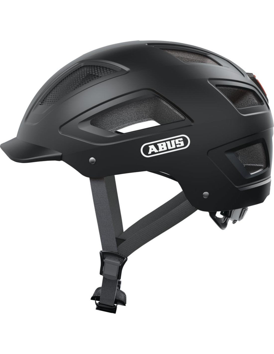 Hyban 2.0 Velvet Black Casco Jet Bici Abus