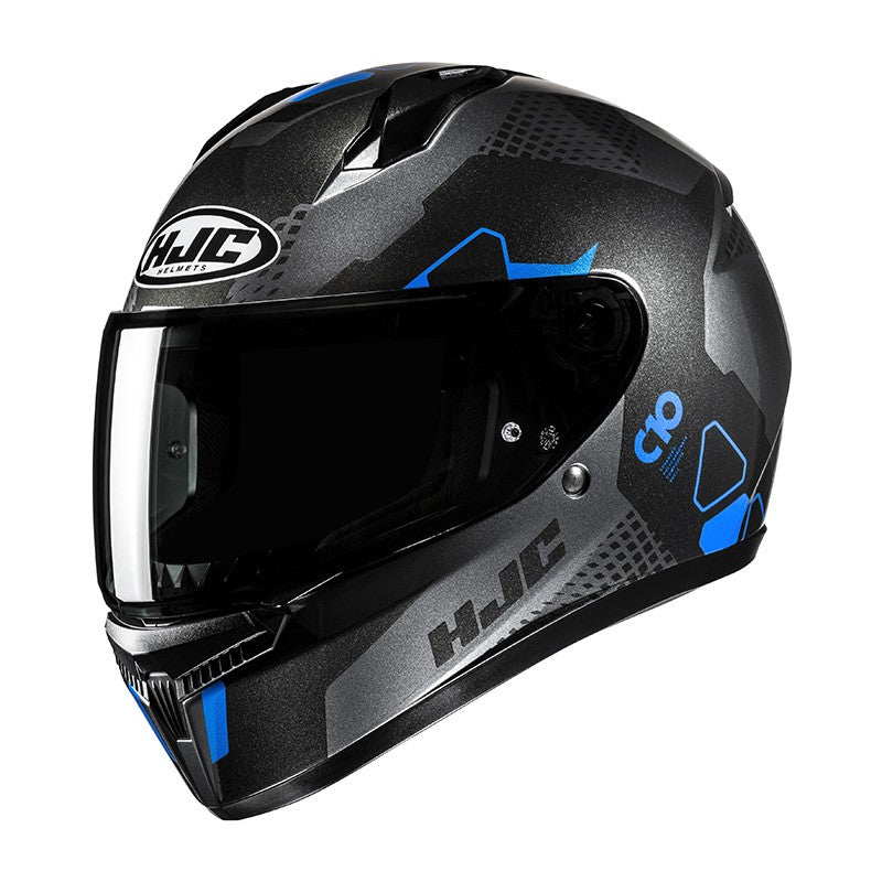 C10 Aspa Mc2 Casco Integrale Nero/grigio/blu Hjc