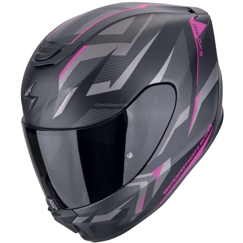 Exo-391 Ava Nero-rosa Casco Integrale Scorpion