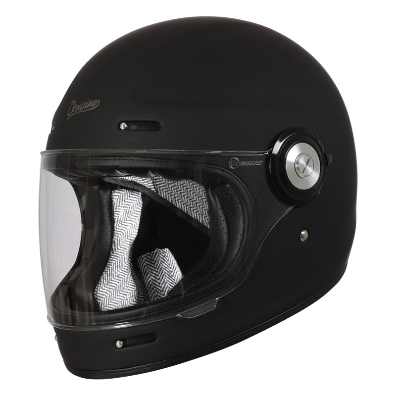 Vega Distinguished Black Matt 06 Casco Integrale Vintage Origine